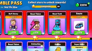 *NEW* MRBEAST STUMBLE PASS 💵 - SKINS, EMOTES & MORE | Stumble Guys