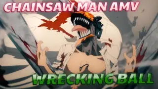 AMV Chainsaw Man mới cực bốc | Wrecking Ball - Miley Cyrus (Jet Remix)