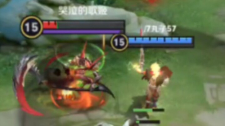 Low-health Bai Qi?! Not sure—let me take another look.