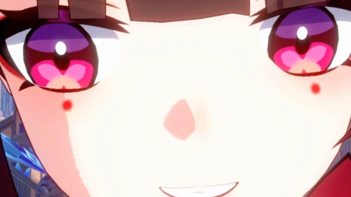 Hanabi's face is cute