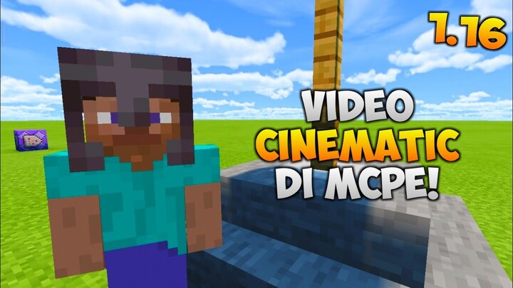 CARA MEMBUAT VIDEO CINEMATIC DI MCPE 1.16 ANDROID!