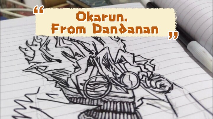 Okarun From Dandadan Anime.