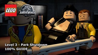 #3 Park Shutdown 100% Guide - LEGO Jurassic World