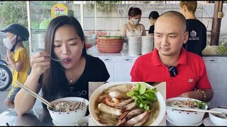 VQĂT #4: Về Sóc Trăng phải ăn Bún Nước Lèo cá đồng Sóc Trăng, uống sữa môn ở Hồ Nước Ngọt| ÁNH KUA