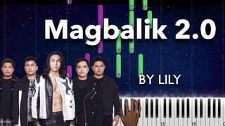 Magbalik 2.0 by Lily piano cover + sheet music