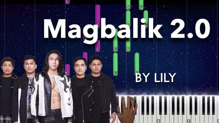 Magbalik 2.0 by Lily piano cover + sheet music