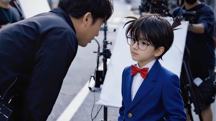Live-Action “Detective Conan” Filming Set — The Main Cast