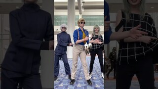 Pokedance JJK jujutsu Kaisen Gojo cosplay Mahito Nanami Cosplay dance