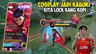 Cosplay Jadi Kabuki Main Chou Gold Lane, Kita Lock Kang Kopi Sampai Mati Selusin Coy! WKWKWKWK