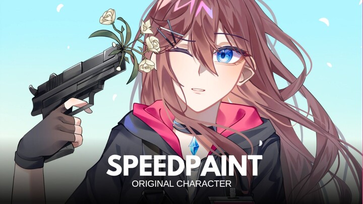 what flowers is this | SPEEDPAINT ORIGINAL CHARACTER