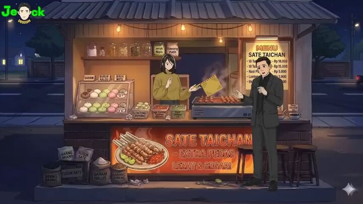 AZAB PENJUAL SATE TAICHAN CURANG PAKAI AYAM TIREN YANG PENUH BELATUNG || ANIMASI AZAB