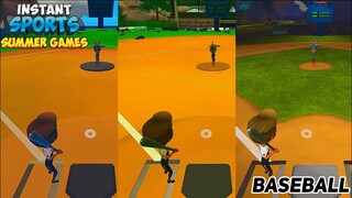 Instant Sports Summer Games - Baseball Gameplay