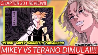 TOKYO REVENGERS CHAPTER 231 FULL REVIEW - BANGKITNYA KEKUATAN KEGELAPAN MIKEY! MIKEY VS TERANO!!