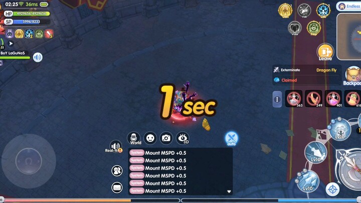 early endless battle season quest  solo 80 run 😂