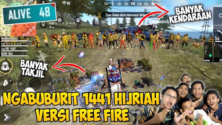 NGABUBURIT DI FREE FIRE! auto ngakak - GARENA FREE FIRE