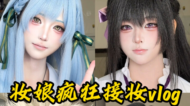Vlog nhận make-up liên tục của thợ trang điểm!