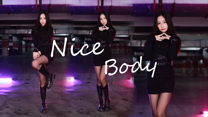 Healthy and good figure⚡Nice body⚡Stockings and short skirt version