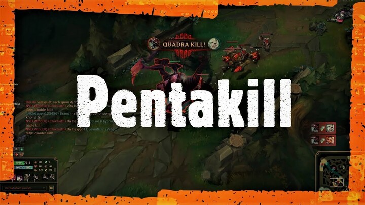 Liên Minh Huyền Thoại | Những Pha Pentakill Trong Liên Minh Huyền Thoại Giúp Team Lật Kèo