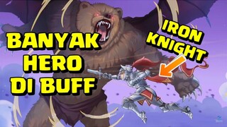 lost saga Kisah iron knight dan banyak hero yang di buff di KLS (NOBAR)