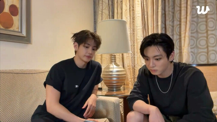 I listened to KiiiKiii! Jin and Jungkook did a duo livestream and played the title track from KiiiKi