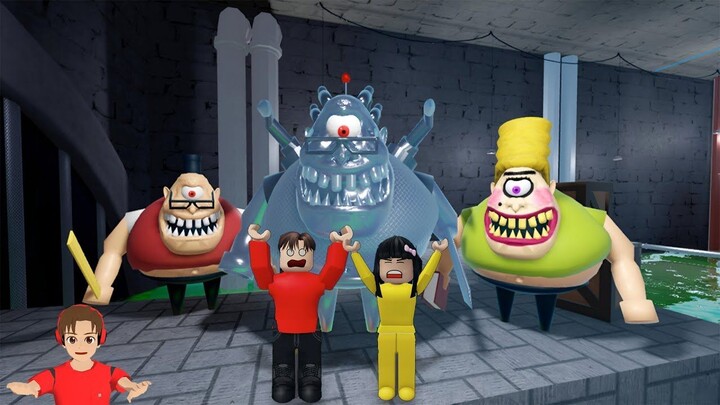 Yuta Dan Mio Kabur Dari Kelas Guru Mata Satu  ROBLOX