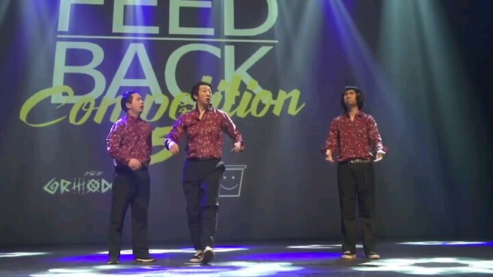 ท่าเต้นสุดหลอนของสามหนุ่มเกาหลี