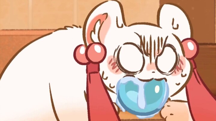 [There is a beast] One loves to vomit, the other loves to eat, maybe this is what "mutual love" mean
