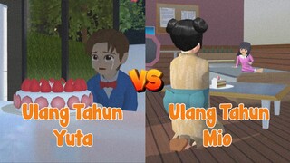 ULANG TAHUN YUTA VS ULANG TAHUN MIO - SAKURA SCHOOL SIMULATOR