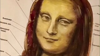 عندما كنت تحب الرسم منذ الطفولة، ولكن انتهى بك الأمر بدراسة الطب... هذا هو السقف للكتابة على الجدران