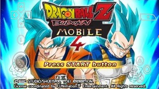 NEW DBZ Budokai Tenkaichi 4 Mobile PPSSPP ISO DBZ TTT MOD With Permanent Menu!