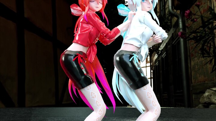 MMD\Fabric Solution\The weak sister is here to tease again (couple dance)