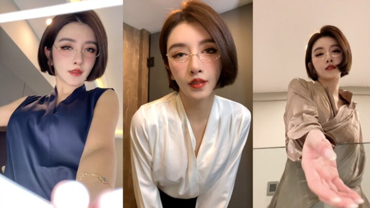 Dengan “kacamata” yang dipadukan dengan “tata rias” ini dan dilengkapi dengan “pakaian kerja”, langs