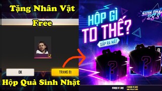 [Free Fire] Garena Tặng Hộp Quà Sự Kiện Sinh Nhật Free Fire 4 Tuổi, Event Tặng Nhân Vật Dimitri