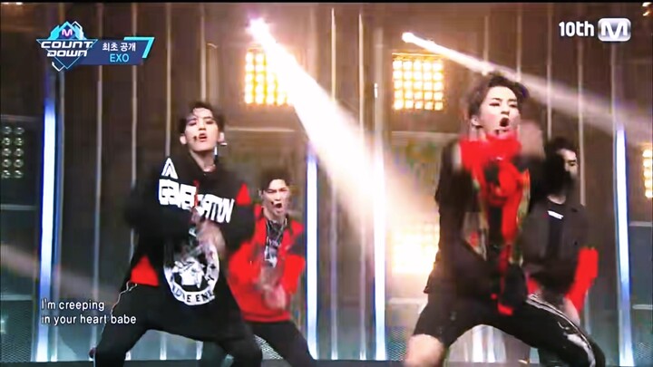 EXO《Monster》齐舞这一块！超带感