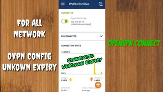 OpenVPN Connect - Ovpn For All Network ( Unkown Expiry )