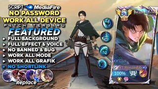 Script Skin Martis Attack on Titan Levi No Password Mediafire | Full Effect & Sound - Latest Patch