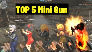 Crossfire NA ( Đột Kích ) 2.0 : TOP 5 Mini Gun - By Rua Ngao - Hero Mode X - Zombie V4