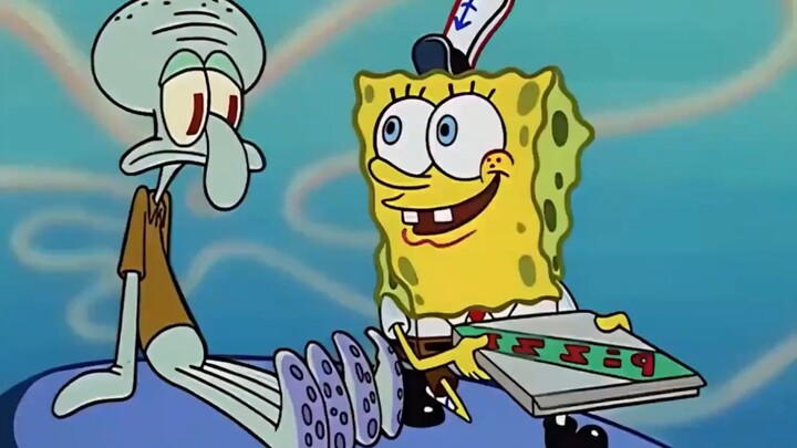 "Squidward sangat tampan saat ini"