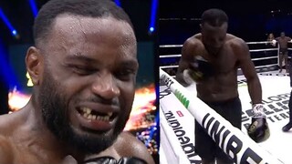 Ulric Bokeme loses front teeth in bizarre moment during bout