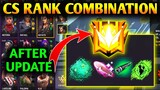 BEST CHARACTER COMBINATION IN FREE FIRE AFTER UPDATE | CS RANK BEST CHARACTER COMBINATION |