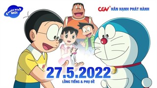 DORAEMON: NOBITA VÀ CUỘC CHIẾN VŨ TRỤ TÍ HON I Dự kiến khởi chiếu ngày 27.05.2022.