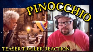 Pinocchio (2022) | Teaser Trailer Reaction | Disney+