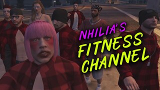 NHILIA'S FITNESS CHANNEL WITH GANG GANG | GTA V Roleplay