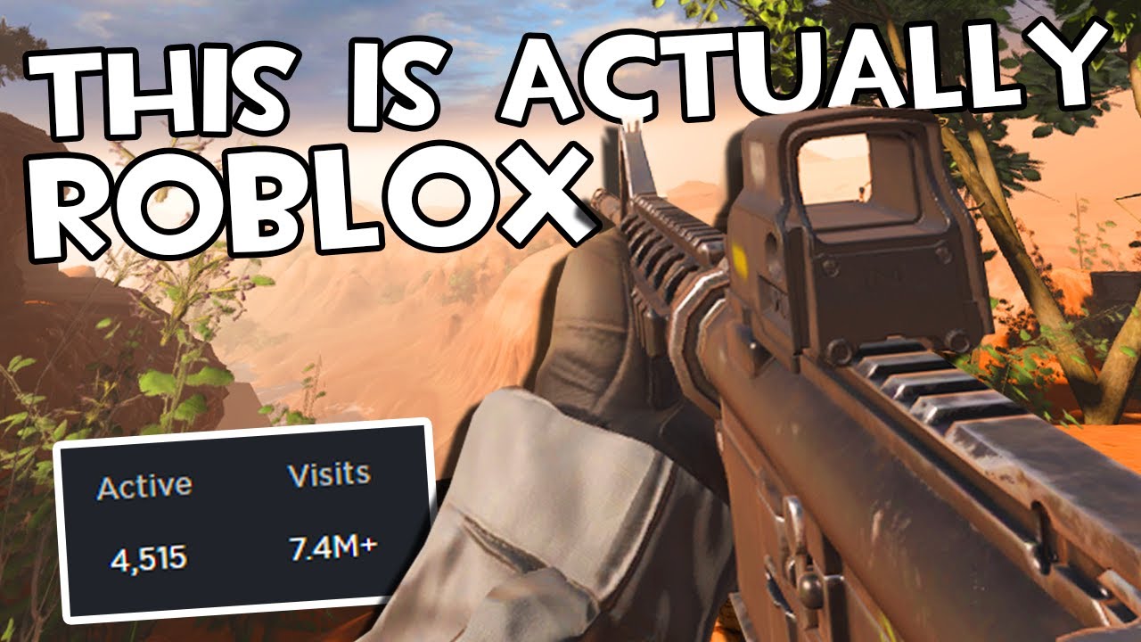 the most REALISTIC ROBLOX FPS game.. - BiliBili