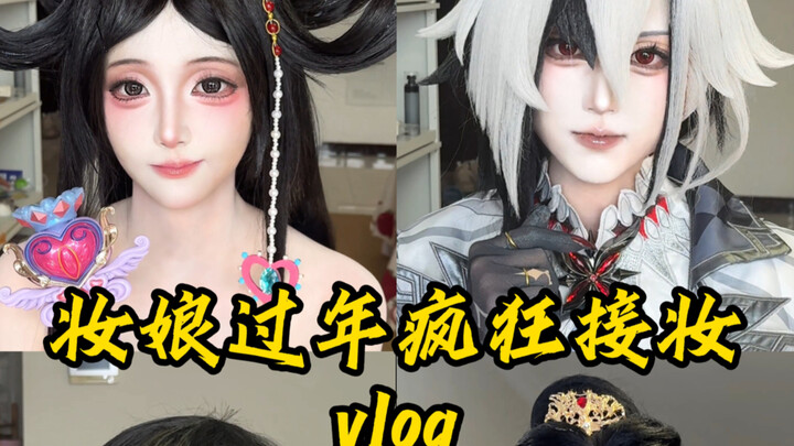 Thợ trang điểm rộn ràng nhận show Tết vlog