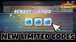 New LIMITED CODES December 2021 | Cookie Run Kingdom