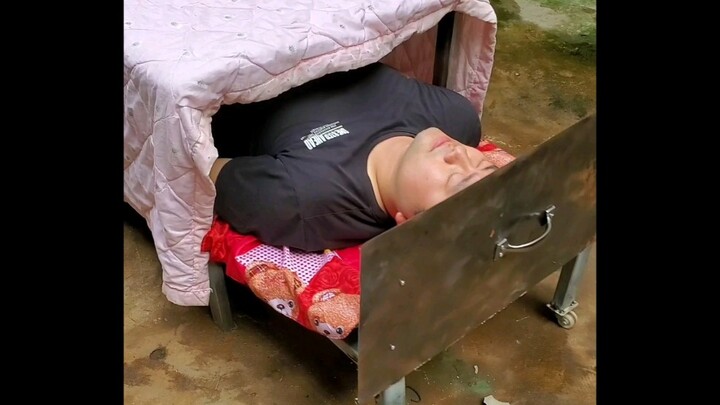 Soundproof auxiliary bed! Hardcore invention