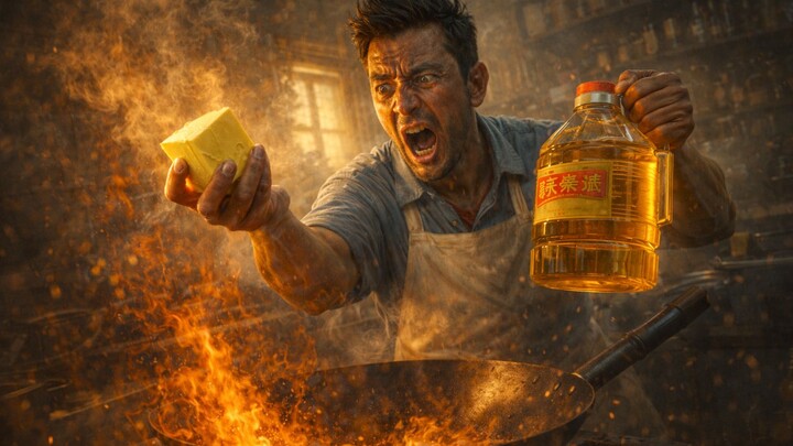 Why can’t Western “divine” butter make it into Chinese woks?