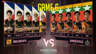 BREN VS BURMESE GHOULS | GAME 6