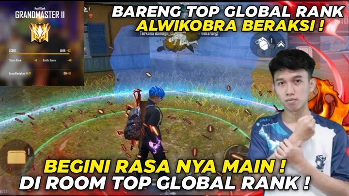 GILA !! TERNYATA BEGINI RASANYA JADI TOP 1 GLOBAL RANK ! BARENG ALWIKOBRA ! - FREE FIRE
